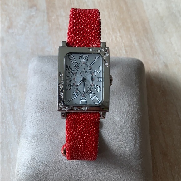 Officina Del Tempo Red Stingray Watch - Picture 1 of 7